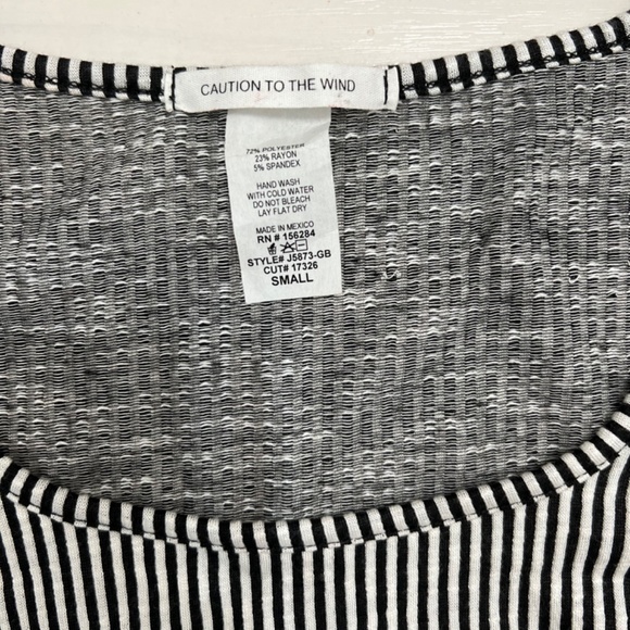 Striped Tie Shirt - Picture 2 of 3